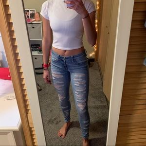 American eagle skinny jeans
